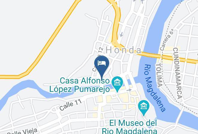 Honda - Hotel Paraiso Colonial Maps