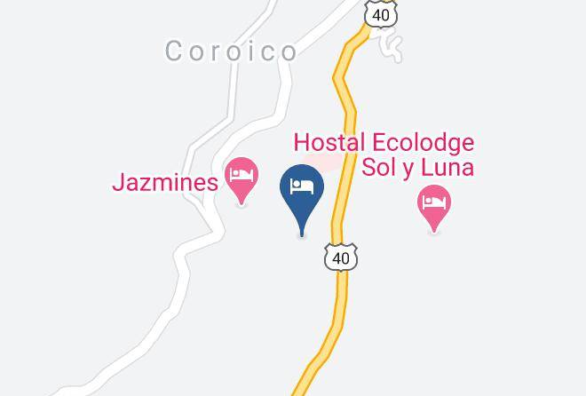 Nor Yungas - Hotel Paraiso Coroico Maps