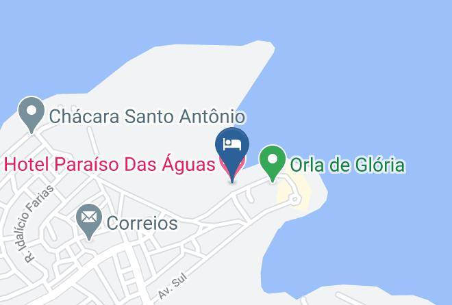 Gloria - Hotel Paraiso Das Aguas Maps