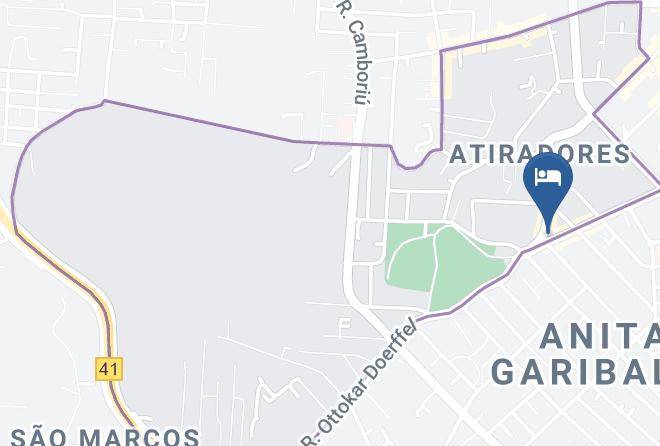 Joinville - Hotel Paraiso Das Flores Maps