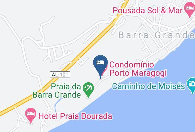Hotel Paraiso De Maragogi Map