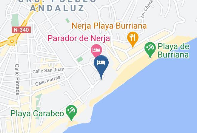 Malaga - Hotel Paraiso Del Mar Maps