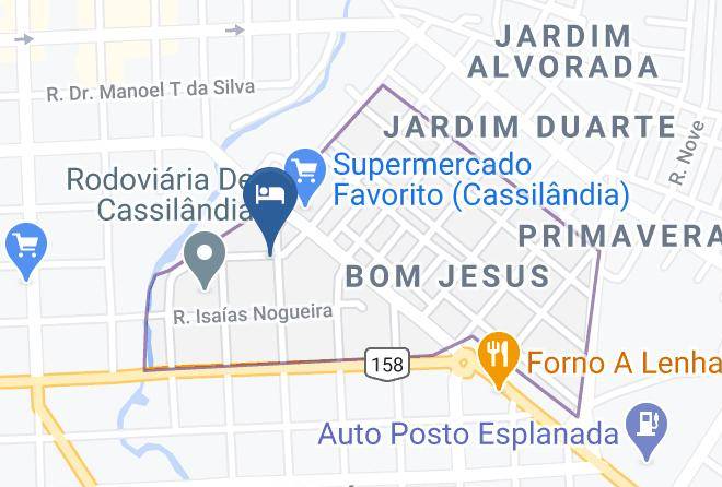 Cassilandia - Hotel Paraiso Dos Sonhos Maps