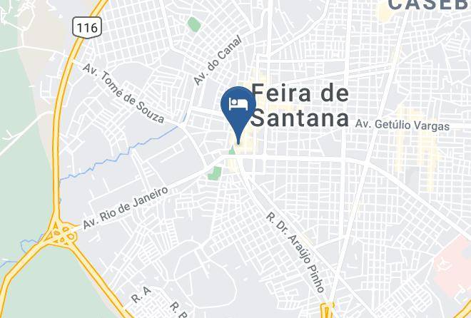 Feira De Santana - Hotel Paraiso Maps
