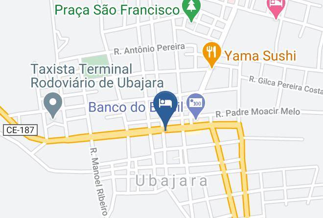 Ubajara - Hotel Paraiso Maps