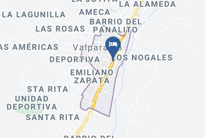 Valparaiso - Hotel Paraiso Huicot Maps