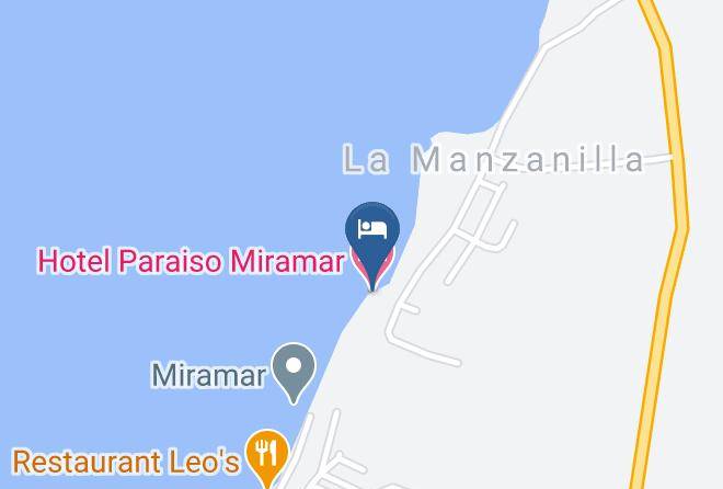 San Blas - Hotel Paraiso Miramar Maps