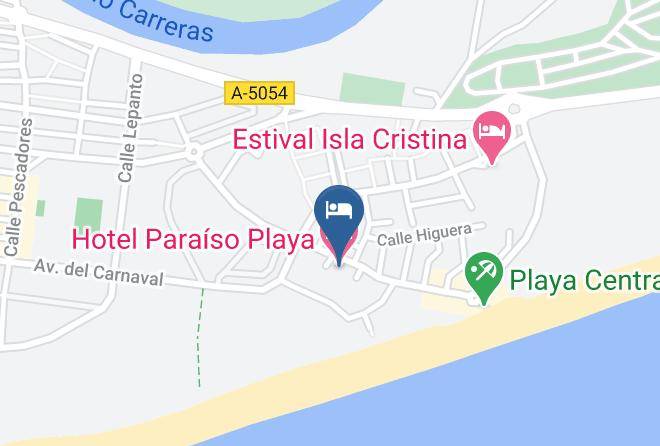 Huelva - Hotel Paraiso Playa Maps