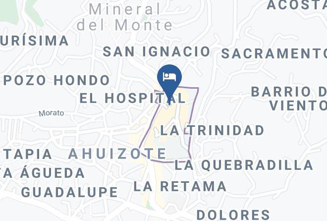 Mineral Del Monte - Hotel Paraiso Real Maps