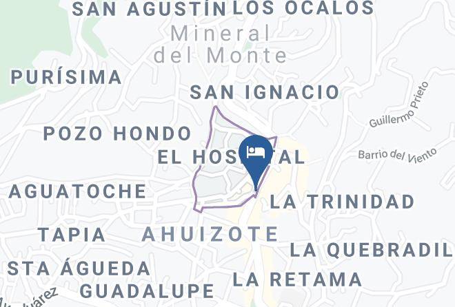 Mineral Del Monte - Real De La Plata Maps