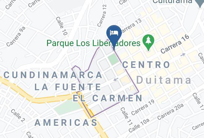 Duitama - Hotel Paraiso Tropical Maps