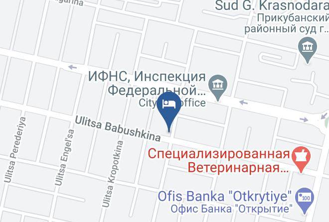Krasnodar - Hotel Parallel Maps