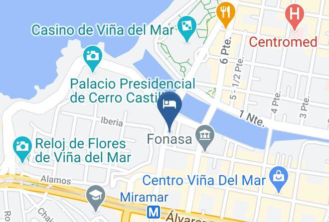 Valparaiso Province - Hotel Paramar Maps