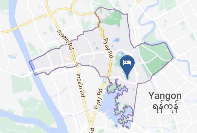Yangon West - Hotel Parami Maps