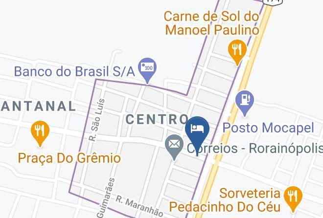 Rorainopolis - Hotel Parana Maps
