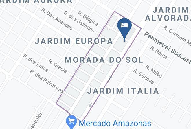 Sorriso - Hotel Parana Maps
