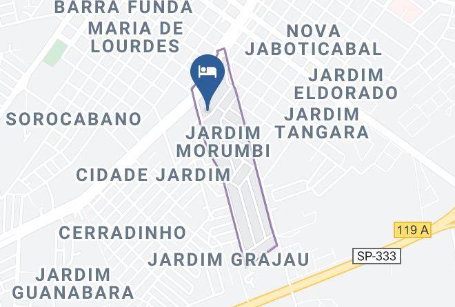 Jaboticabal - Hotel Paranoa Maps