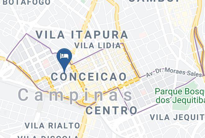 Campinas - Hotel Parati Maps
