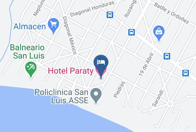 La Floresta - Hotel Paraty Maps