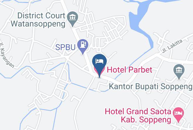 Soppeng Regency - Hotel Parbet Maps