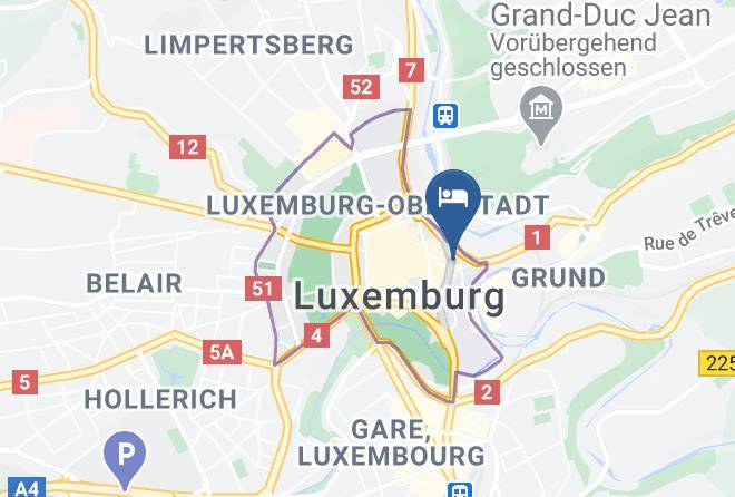 Luxembourg - Hotel Parc Beaux Arts Maps