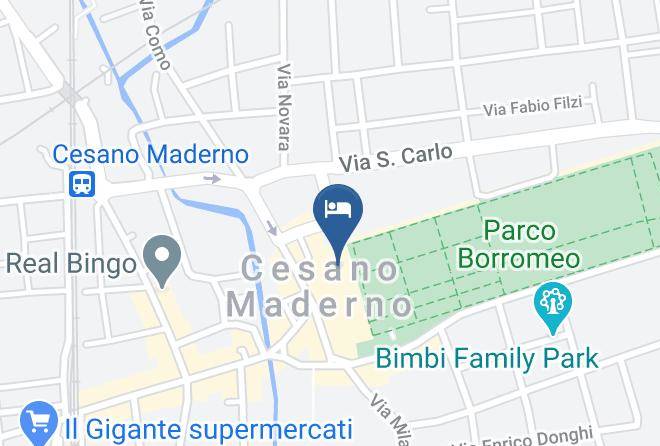 Monza E Brianza - Hotel Parco Borromeo Cesano Maderno Maps