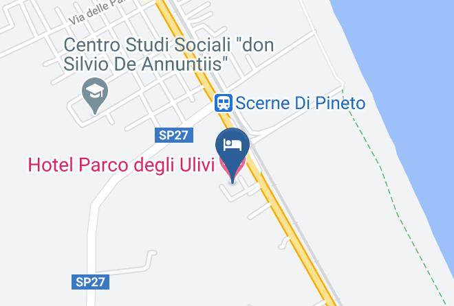 Teramo - Hotel Parco Degli Ulivi Maps