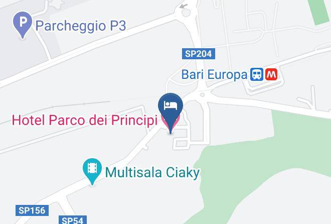 Hotel Parco Dei Principi Map