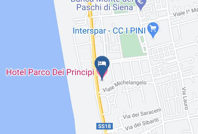 Cosenza - Hotel Parco Dei Principi Maps