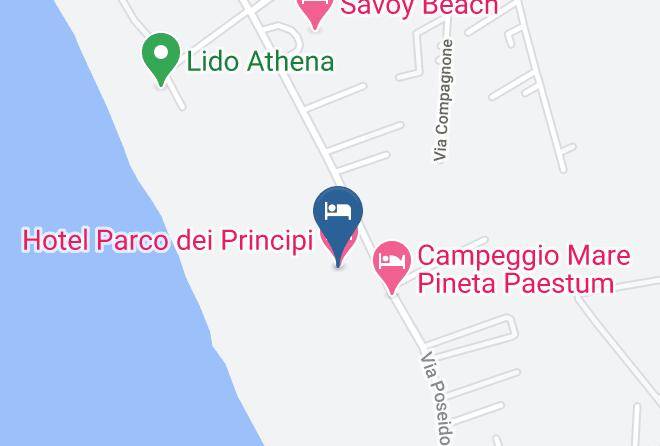 Salerno - Hotel Parco Dei Principi Maps