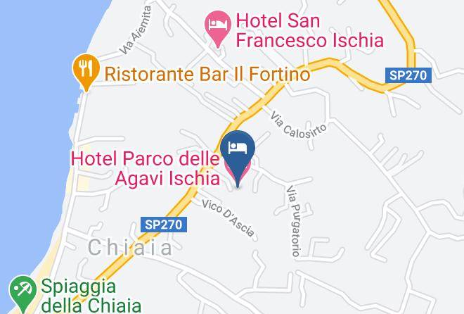 Hotel Parco Delle Agavi Ischia Map