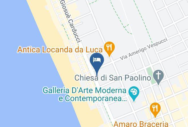 Lucca - Hotel Pardini Di Riccardo Mencarini E C Sas Maps