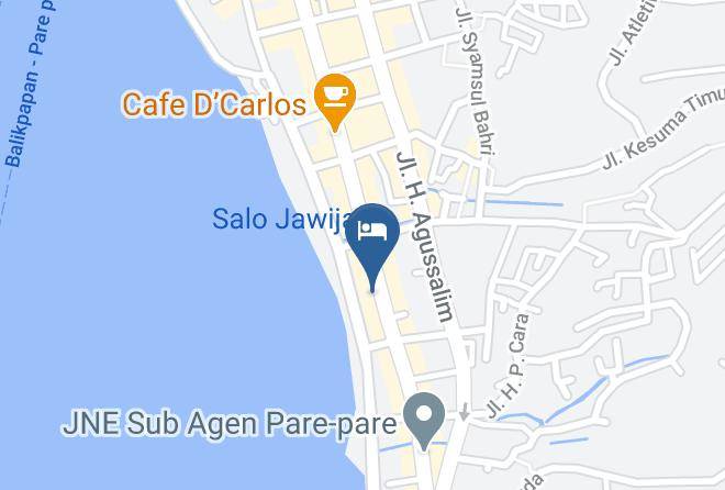Kota Parepare - Hotel Pare Beach Maps