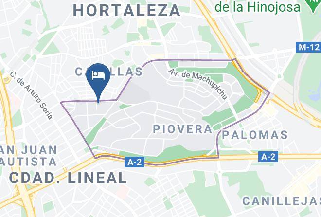 Madrid - Hotel Parejas Maps