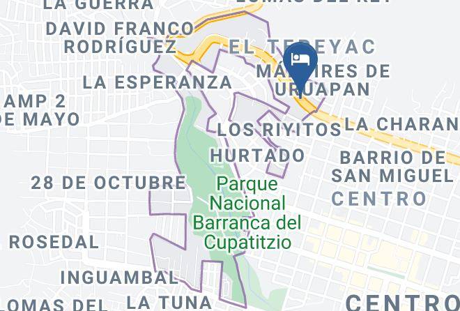 Uruapan - Hotel Paricutin Maps