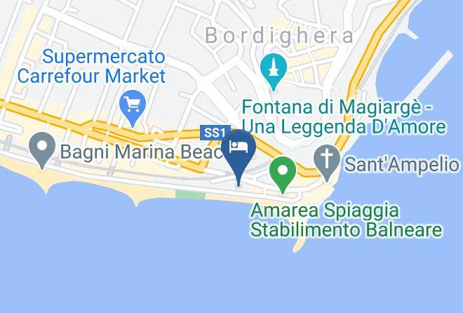 Imperia - Hotel Parigi Maps