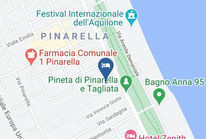 Ravenna - Hotel Parigi Maps