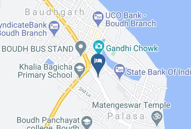 Baudh Sadar - Hotel Parijat Palace Maps