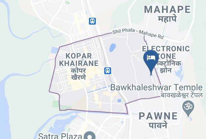 Navi Mumbai - Hotel Parimeet Navi Mumbai Maps