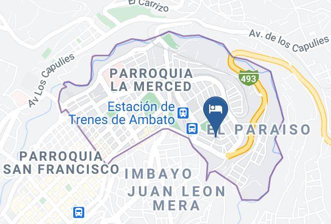 Ambato - Hotel Paris Maps