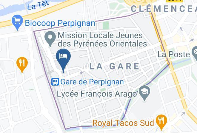 Pyrenees Orientales - Hotel Paris Barcelone Maps
