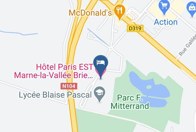 Seine Et Marne - Hotel Paris Est Marne La Vallee Brie Comte Robert Maps