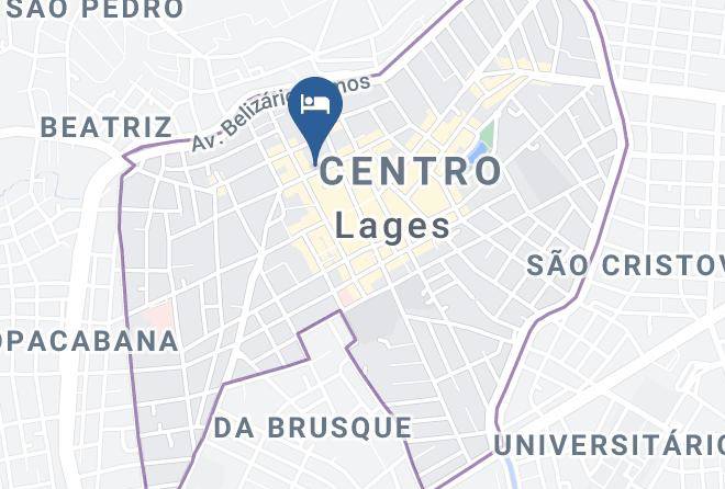 Lajes - Hotel Paris Lages Maps