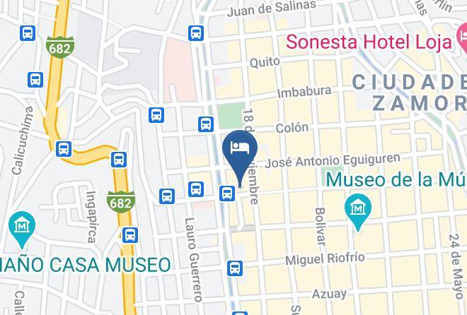 Loja - Hotel Paris Maps