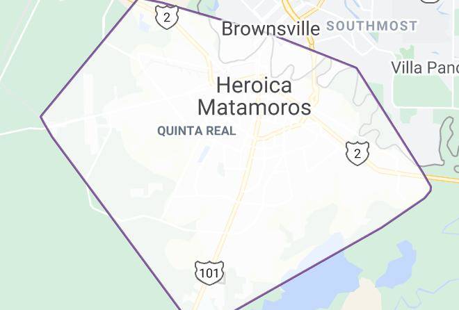 Matamoros Municipality - Hotel Paris Matamoros Maps