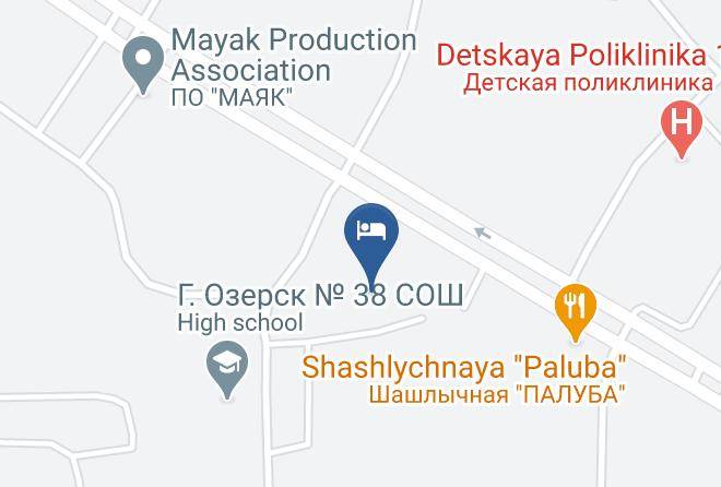 Ozersk - Hotel Paris Maps