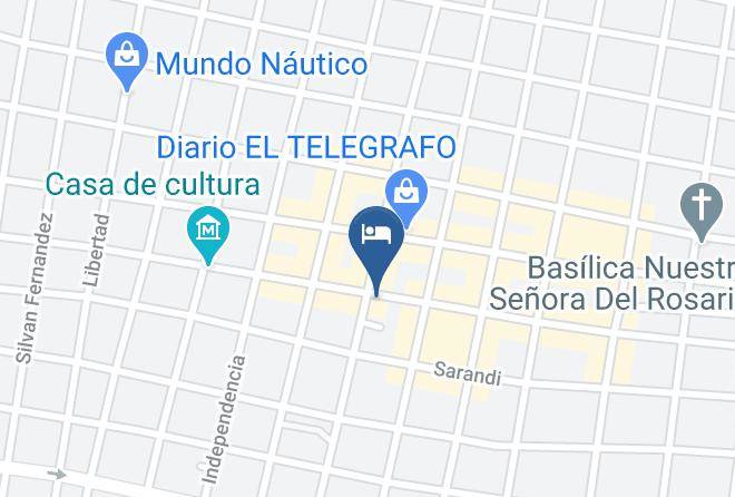 Paysandu - Hotel Paris Maps