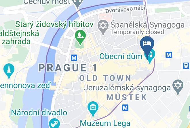 Prague - Hotel Paris Prague Maps
