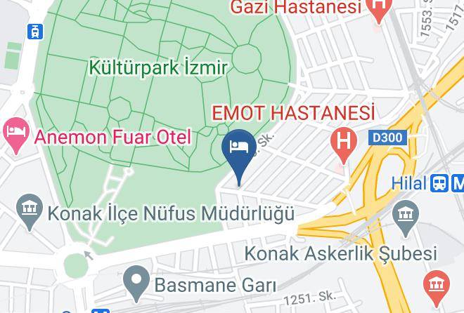 Konak - Hotel Paris Prestige Maps