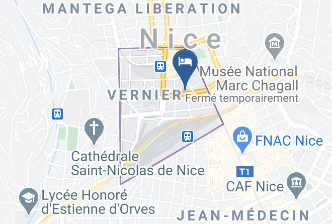 Maritime Alps - Hotel Parisien Maps